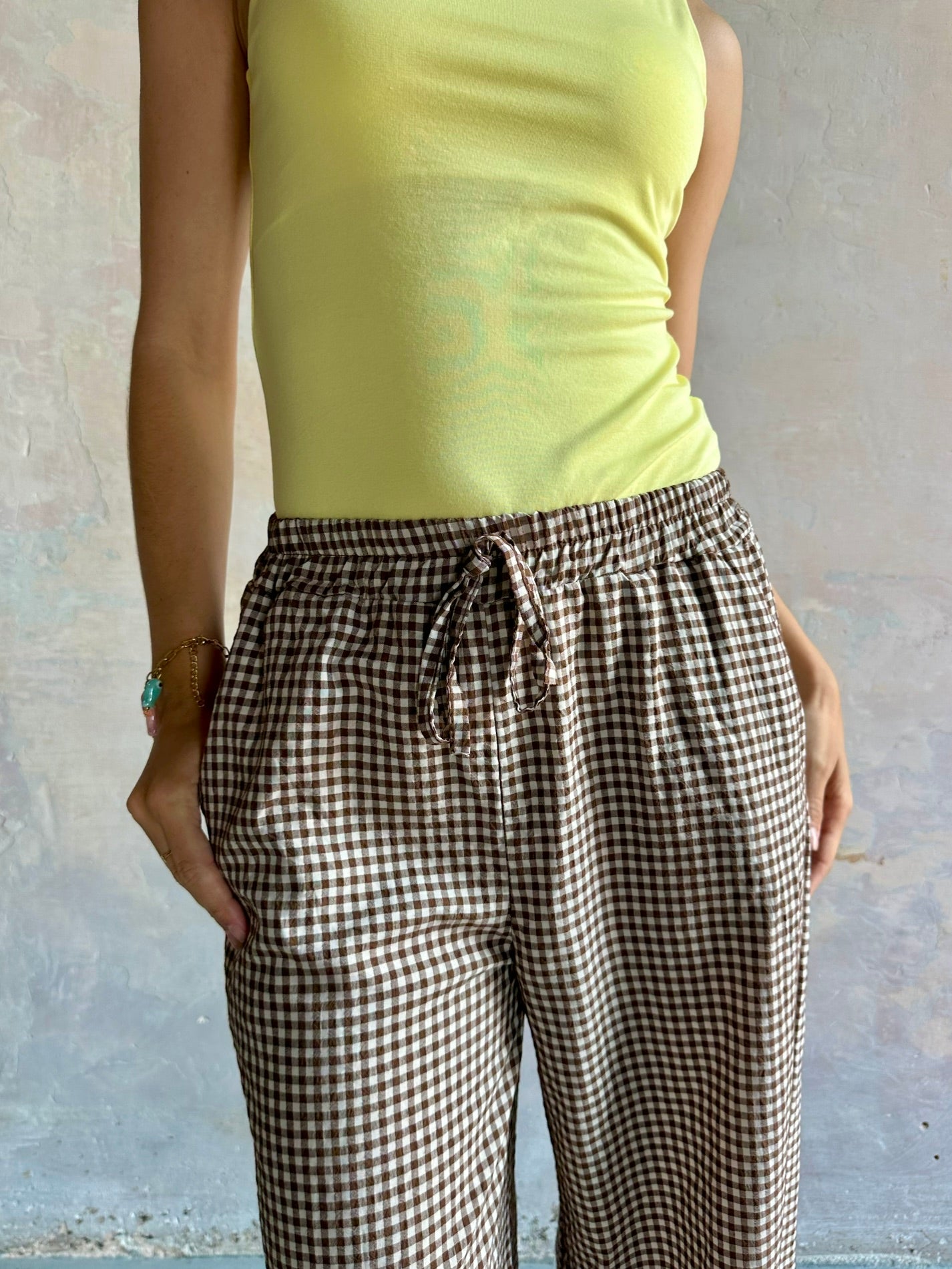 Pantalón vichy