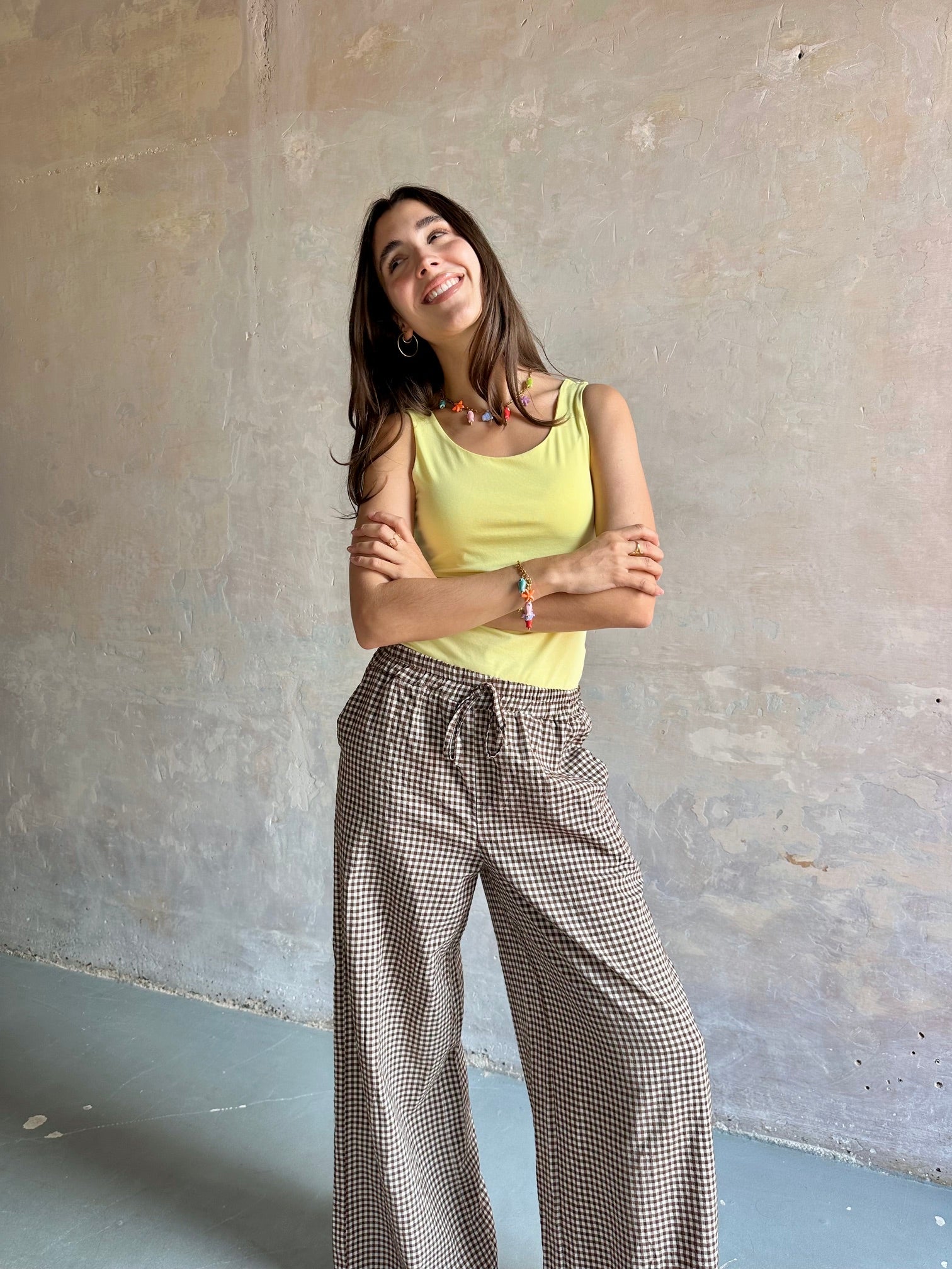 Pantalón vichy