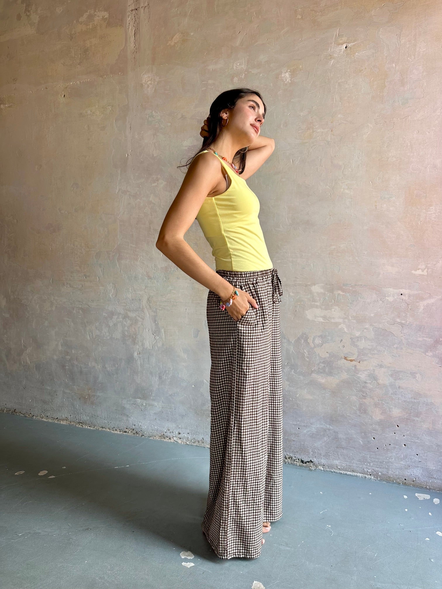 Pantalón vichy