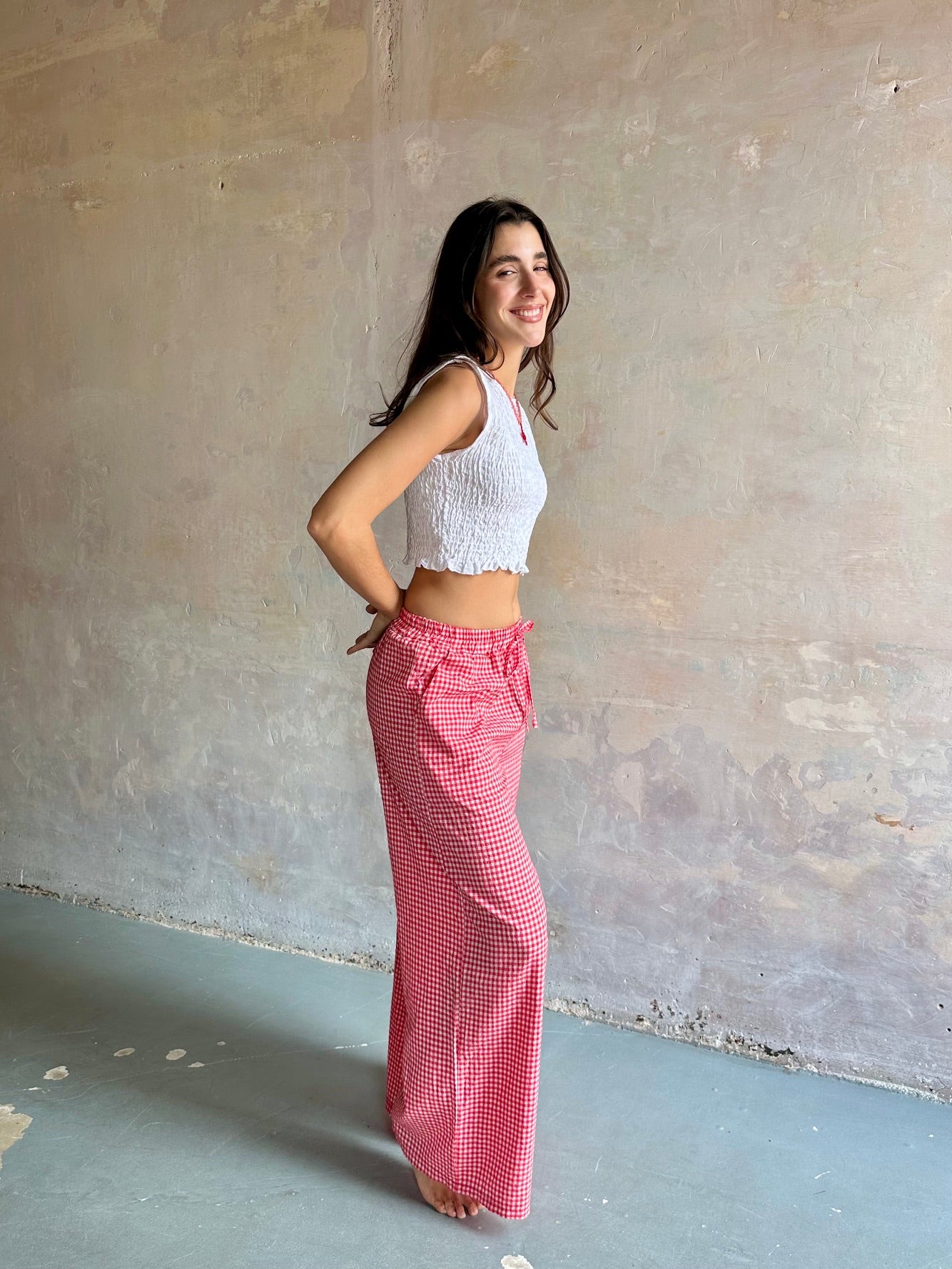 Pantalón vichy