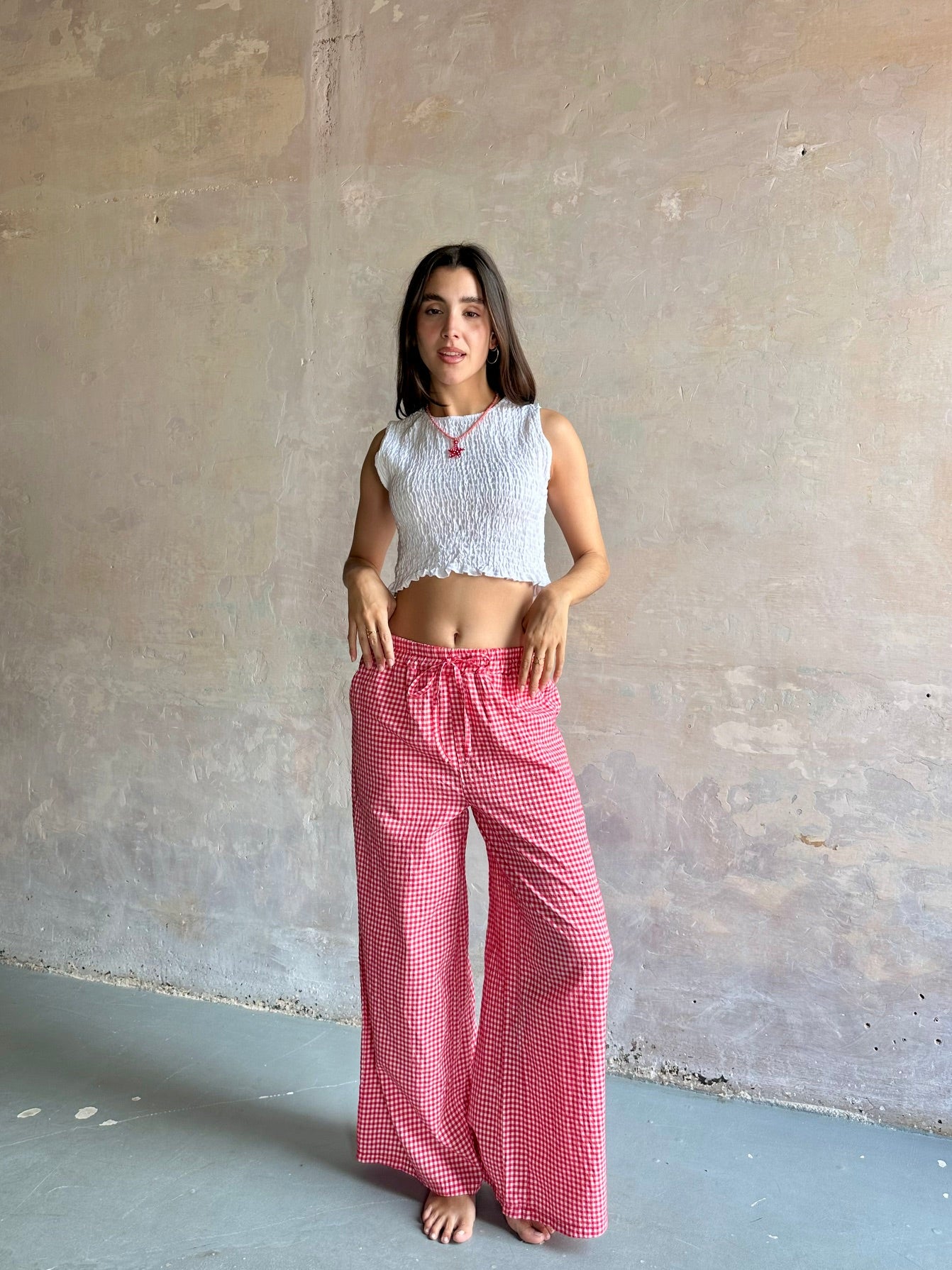 Pantalón vichy