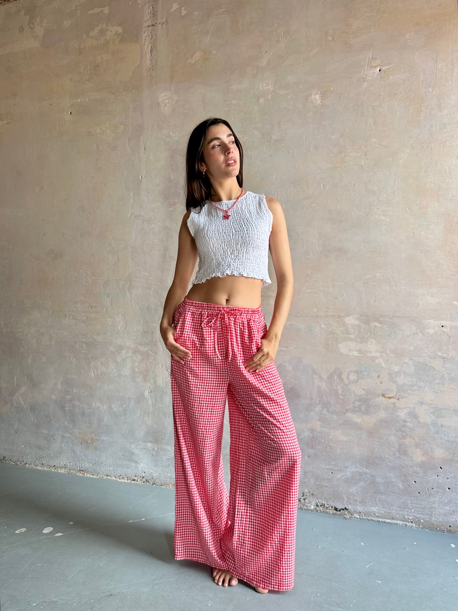 Pantalón vichy