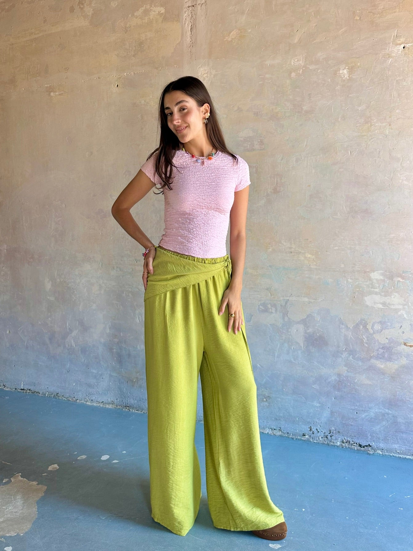 Pantalón fluido