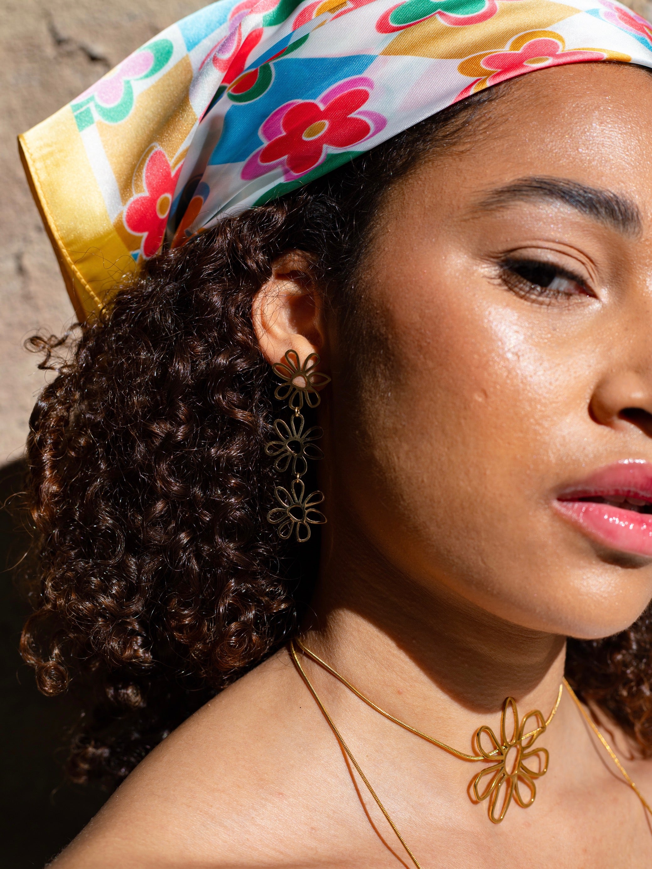 Pendientes margaritas