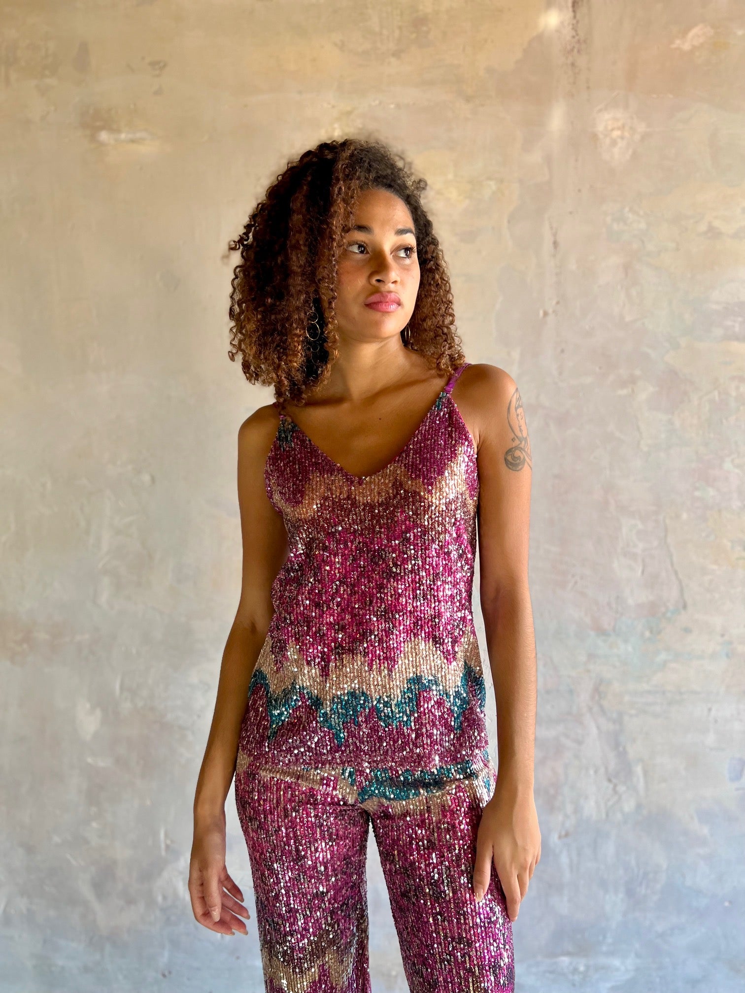 Top lentejuelas - Main Image