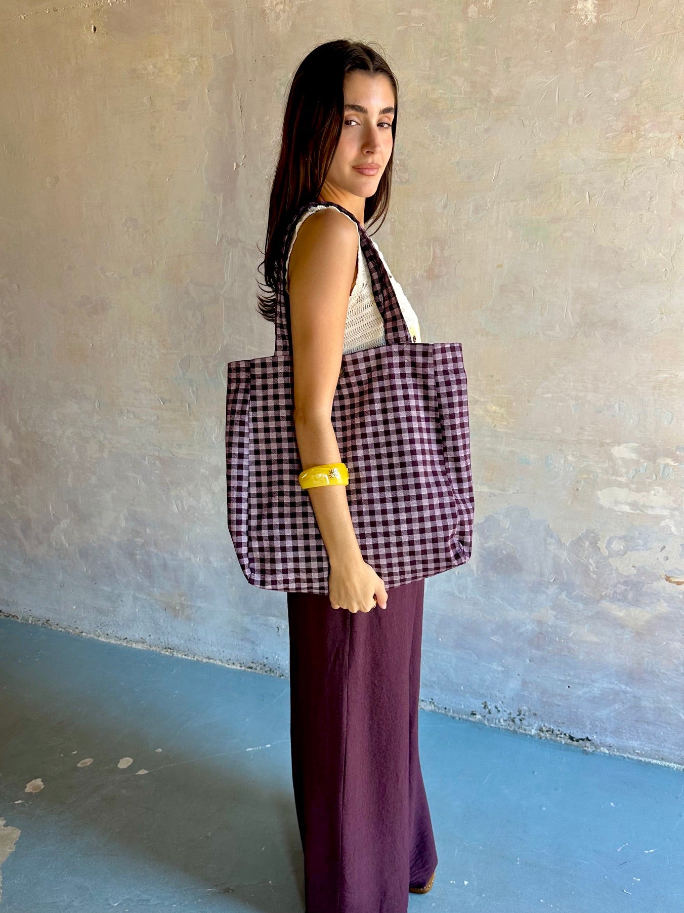 Tote bag vichy