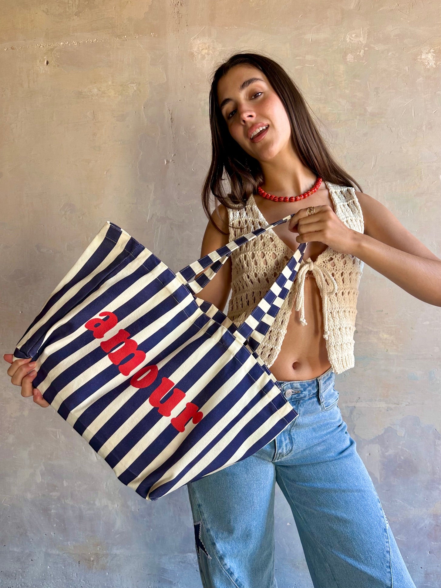 Tote bag Amour
